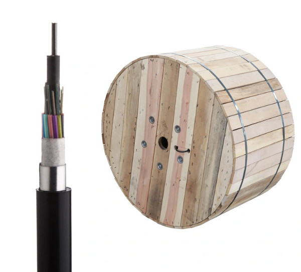 2-144f GYTA Aluminiowy Cable optyczny podłogowy do komunikacji