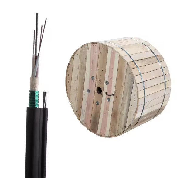 Kabel z taśmą stalową 24 36 48 72 Rdzeń G652D Kabel światłowodowy
