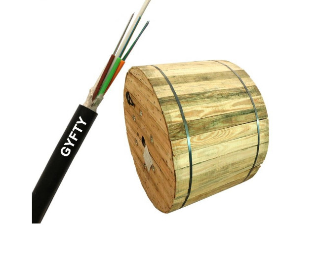 Kabel optyczny z jednowarunkowym wielojadrzennym naciągiem FRP GYFTY 2-36 rdzeni
