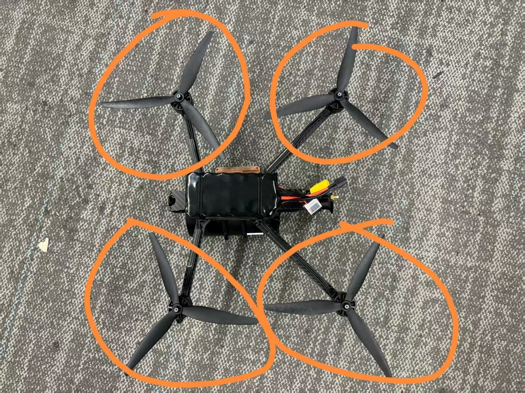 17-calowy dron FPV dalekiego zasięgu, dużej mocy, wyścigowy dron FPV, udźwig 12 KG