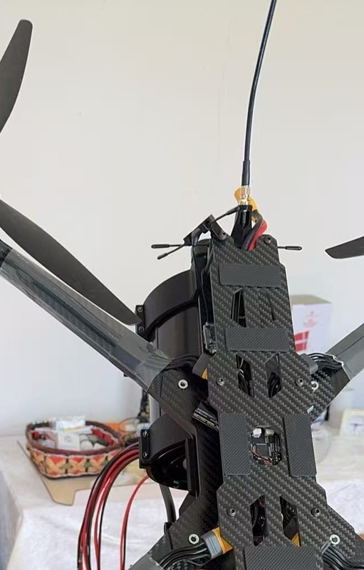 17-calowy dron FPV dalekiego zasięgu, dużej mocy, wyścigowy dron FPV, udźwig 12 KG
