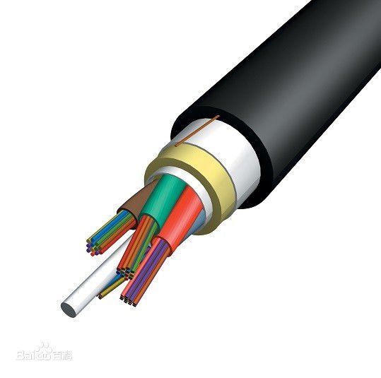 Komunikacja zewnętrzna Kabel światłowodowy ADSS Dwuwarstwowy rdzeń 144 do anteny