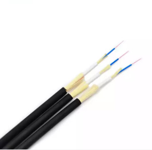 YTTX Okrągły kabel optyczny FTTH z podwójną osłoną z przędzy aramidowej