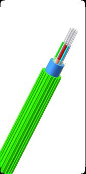 Mikrokabel z osłoną HDPE, wdmuchiwany powietrzem, zasięg wdmuchiwania 2000m