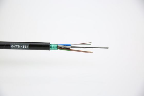 Opancerzony kabel światłowodowy jednomodowy GYTS, kabel światłowodowy 12-72 przeciw gryzoniom